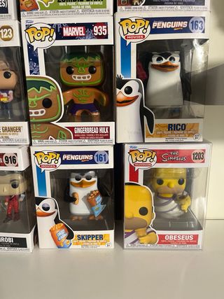 Funko Pop! Harry Potter, Foxy, Iron Man, etc.