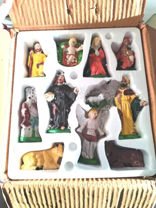 Figuras Belén Resina