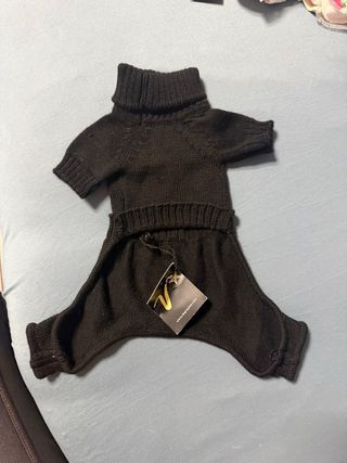 Tuta per cane Dogvipstar nera