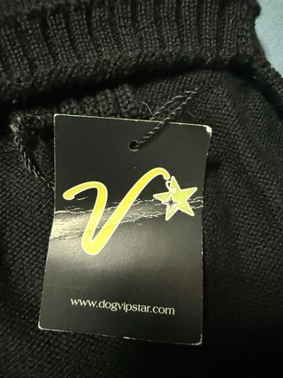 Tuta per cane Dogvipstar nera
