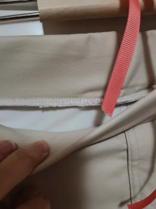 Leggings polipiel beige