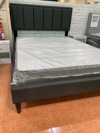 Cama Matrimonial + Colchón 135x190cm