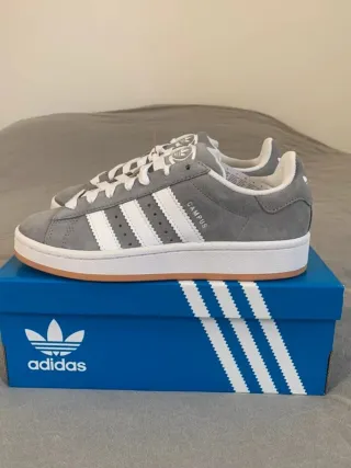 Adidas Campus Gris Talla 36 Unisex