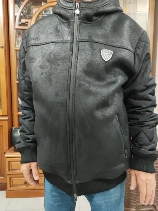 Giubbotto Emporio Armani Uomo Nero