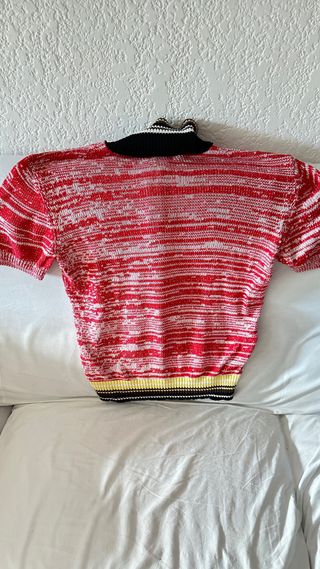 Camisa Polo Zara Multicolor Rayas