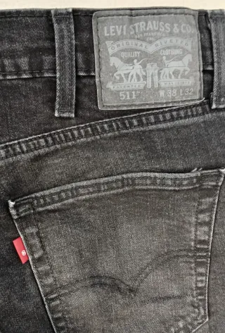 Jeans uomo, Levi's 511, tg W38, IT 52, vintage