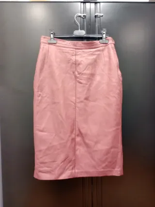 Falda de tubo granate