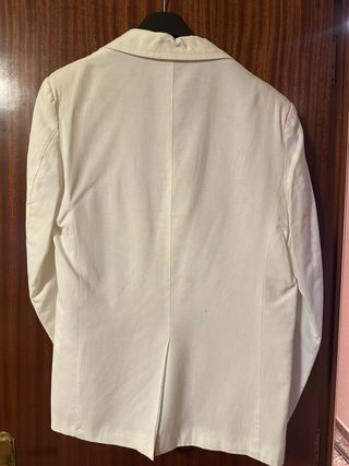 Chaqueta americana blanca hombre Talla M