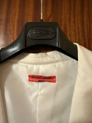 Chaqueta americana blanca hombre Talla M