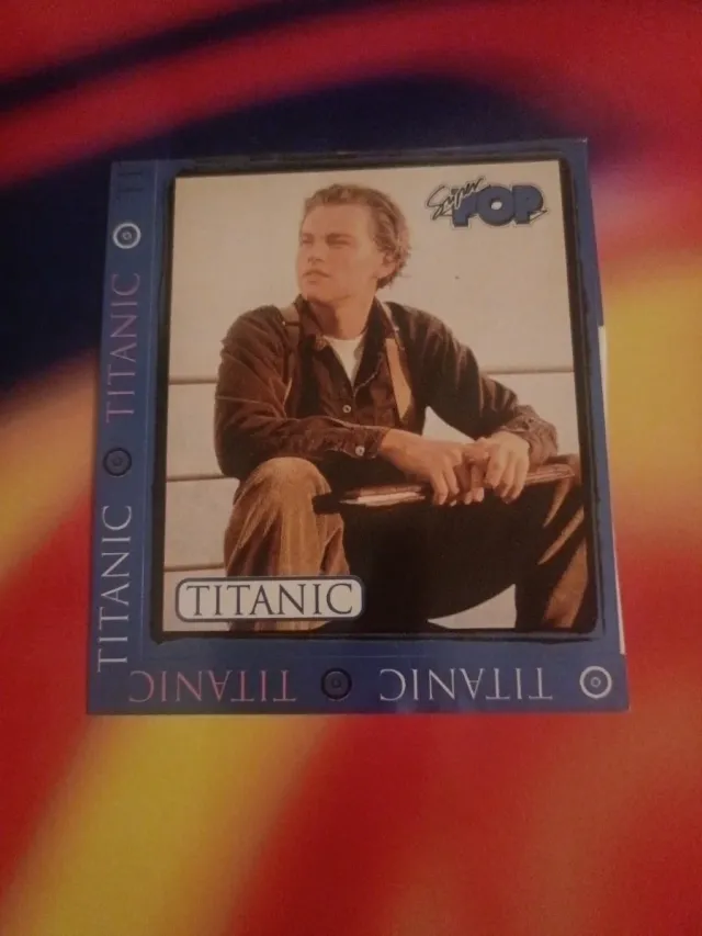 Adesivo Super POP Titanic con Leonardo DiCaprio