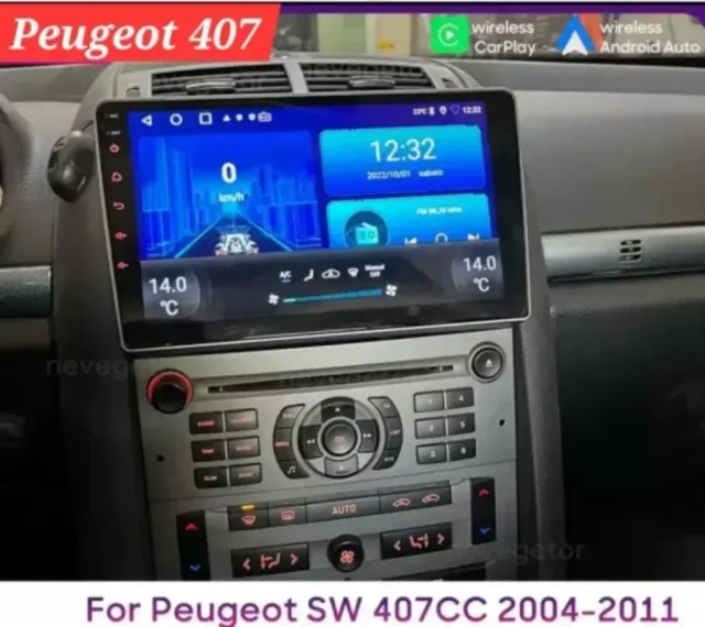 Radio Android Peugeot 407 SW 407CC 2004-2011
