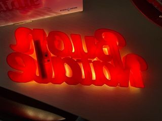 Scritta luminosa Buon Natale