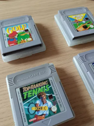 Lote 4 Jogos Game Boy Desporto