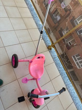 Triciclo infantil rosa