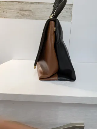 Bolso Carolina Herrera Negro y Marrón