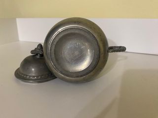 Zuccheriera in peltro