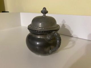 Zuccheriera in peltro