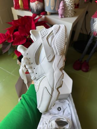 Zapatillas Nike Huarache Blancas Talla 43 nuevos