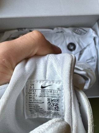 Zapatillas Nike Huarache Blancas Talla 43 nuevos