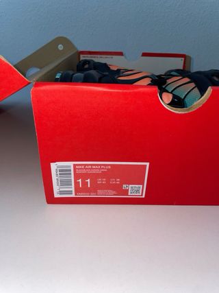 Nike Air Max Tn Plus EU 45 Negro + Verde Aurora