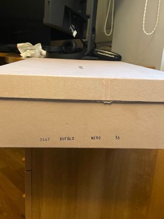 Stivali Miu Miu Archive in Pelle di Bufalo - Nero