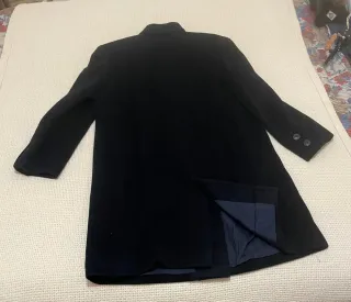 Abrigo Reves señora azul y rosa