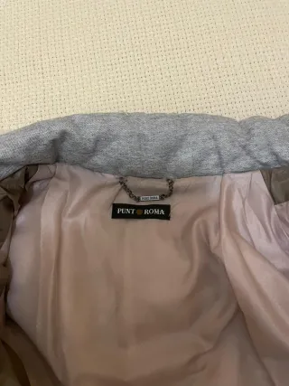 Abrigo Reves señora azul y rosa