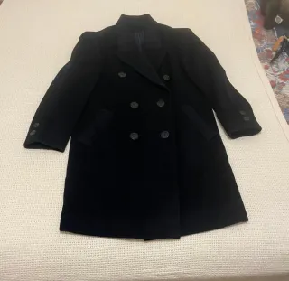 Abrigo Reves señora azul y rosa