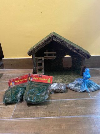 Presepe Natalizio in Legno per Presepe di Natale