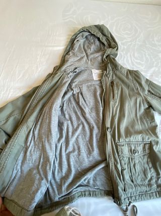 Chaqueta Parka Easy Wear Verde Talla M