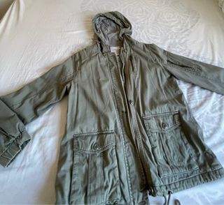 Chaqueta Parka Easy Wear Verde Talla M