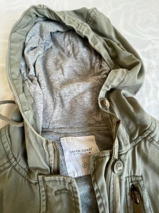 Chaqueta Parka Easy Wear Verde Talla M