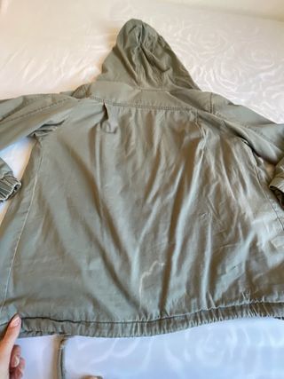 Chaqueta Parka Easy Wear Verde Talla M