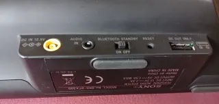 Altavoz Sony SRS-BTX300 Negro/Plata