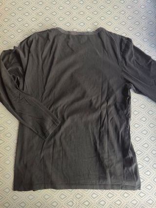 Camiseta Jack&Jones Negra Manga Larga