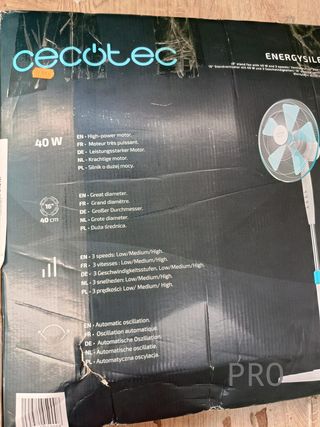 Cecotec Ventilador de Pie