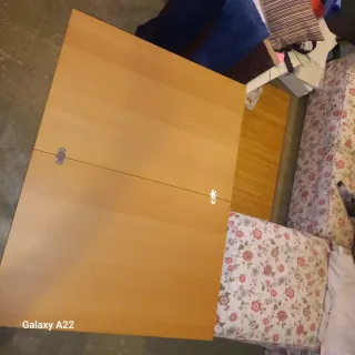 Precio final.. Mesa extensible giratoria de madera