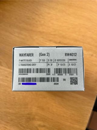 Ray-Ban Wayfarer Meta Gen 2 Transition Grey