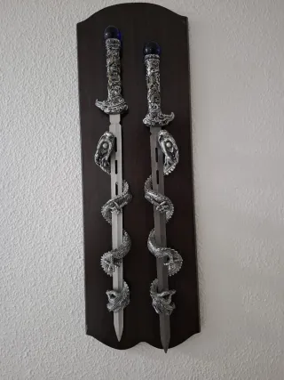 Espada Dragón Antigua Decorativa