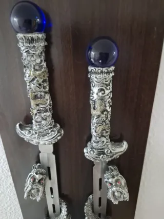 Espada Dragón Antigua Decorativa