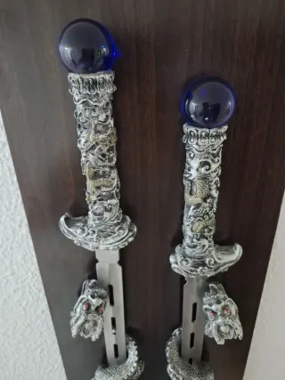 Espada Dragón Antigua Decorativa