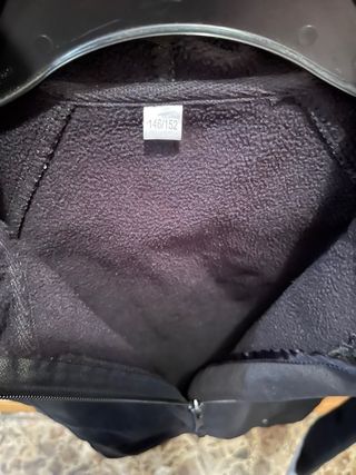 Chaqueta vaquera negra T. 152/158