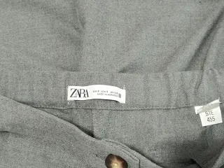 Pantalón gris globo