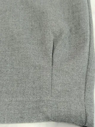 Pantalón gris globo