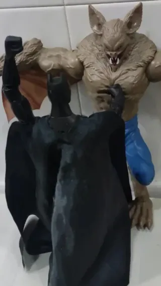 Pack DELUXE Batman y Villano DC Comics Grande