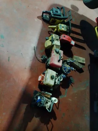 Lote maquinaria: motosierras y más