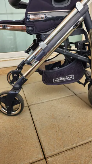 Carro Duo Bebé Bebecar Azul Marino