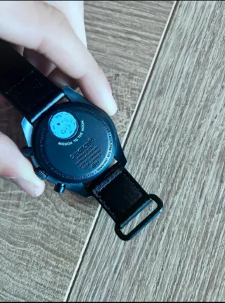 Swatch x Omega Mission To The Moonphase Nero