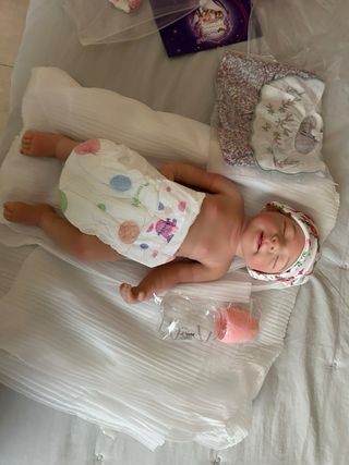 Bebé Reborn Niña Silicona Completa 50cm a estrenar