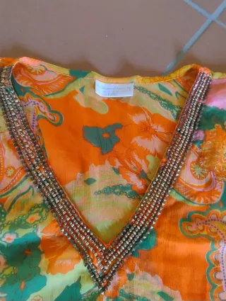 Pareo Milk and Honey fantasia floreale